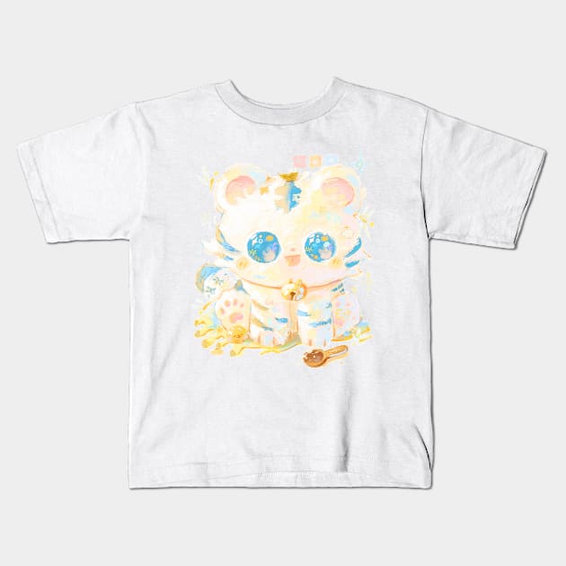 Little Tiger Kids T-Shirt by happyyu